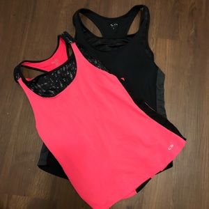 TWO C9 Workout Tanks, with built in sports bra